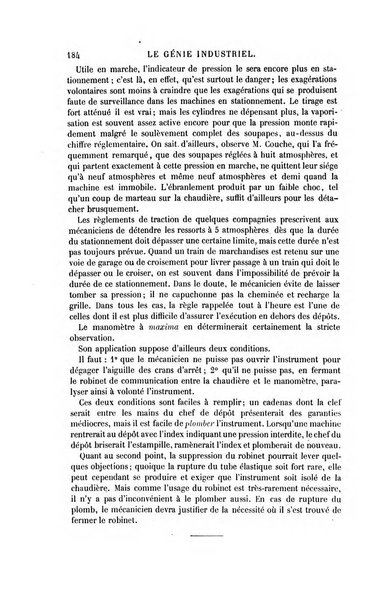 Le genie industriel revue des inventions francaises et etrangeres