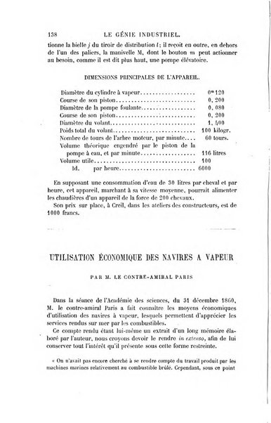 Le genie industriel revue des inventions francaises et etrangeres