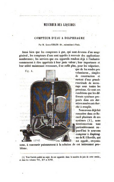 Le genie industriel revue des inventions francaises et etrangeres