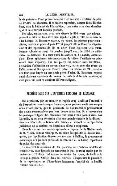 Le genie industriel revue des inventions francaises et etrangeres