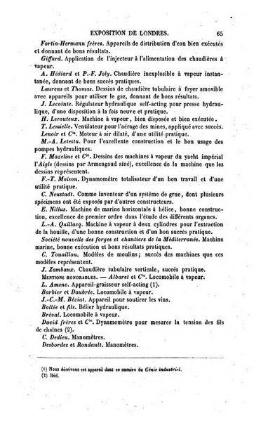 Le genie industriel revue des inventions francaises et etrangeres