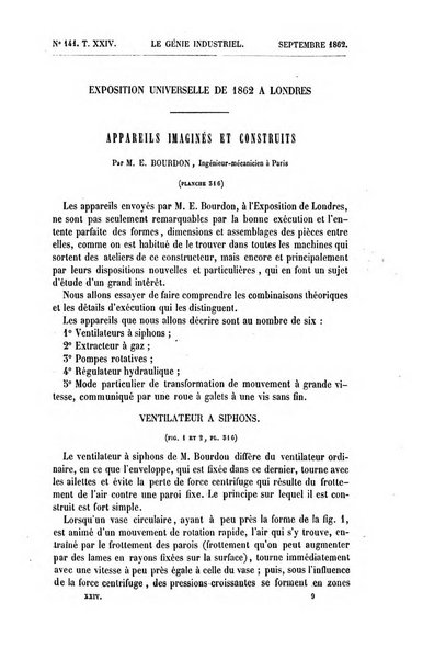 Le genie industriel revue des inventions francaises et etrangeres