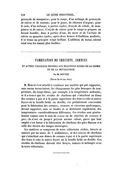 Le genie industriel revue des inventions francaises et etrangeres