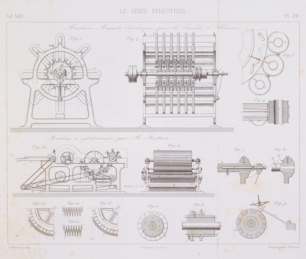 Le genie industriel revue des inventions francaises et etrangeres