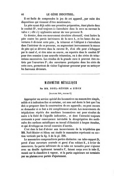 Le genie industriel revue des inventions francaises et etrangeres