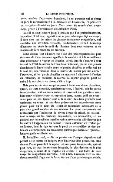 Le genie industriel revue des inventions francaises et etrangeres