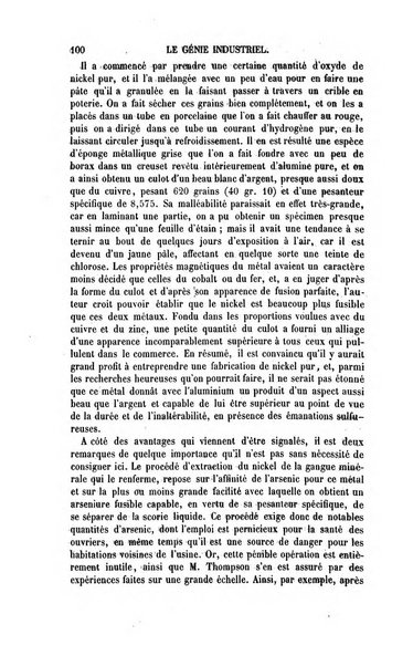 Le genie industriel revue des inventions francaises et etrangeres