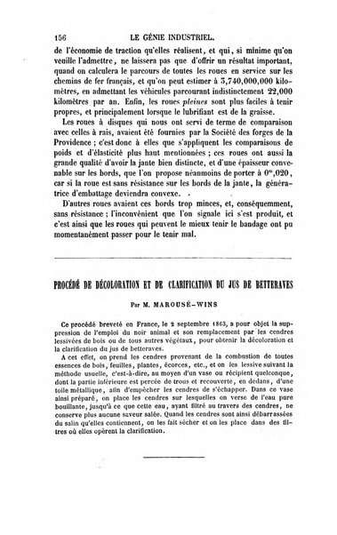 Le genie industriel revue des inventions francaises et etrangeres