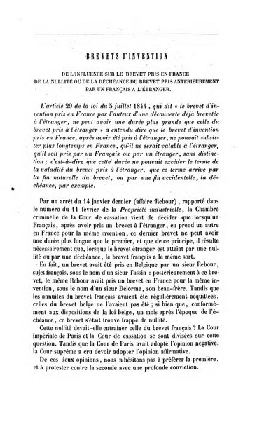 Le genie industriel revue des inventions francaises et etrangeres