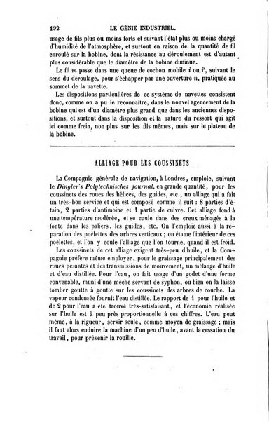 Le genie industriel revue des inventions francaises et etrangeres