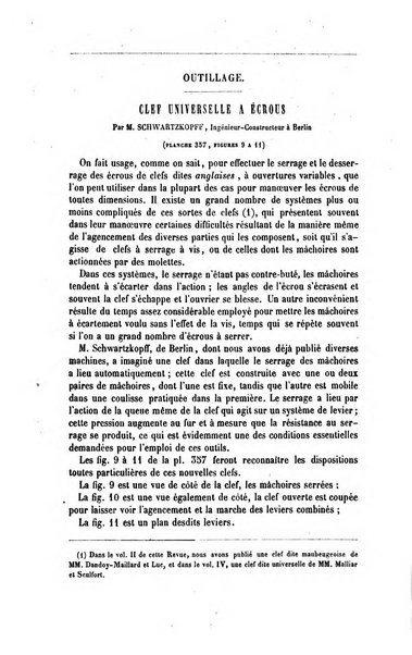 Le genie industriel revue des inventions francaises et etrangeres