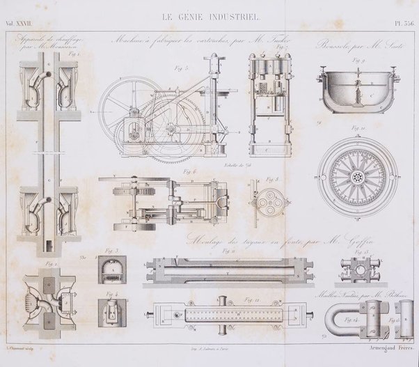 Le genie industriel revue des inventions francaises et etrangeres