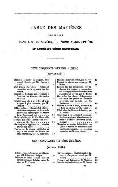 Le genie industriel revue des inventions francaises et etrangeres