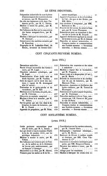 Le genie industriel revue des inventions francaises et etrangeres