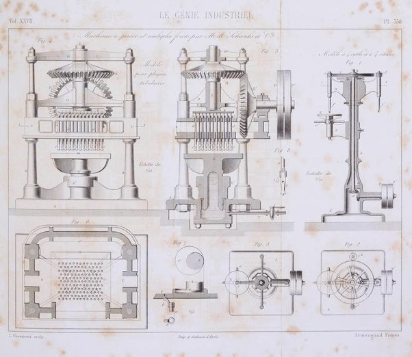 Le genie industriel revue des inventions francaises et etrangeres