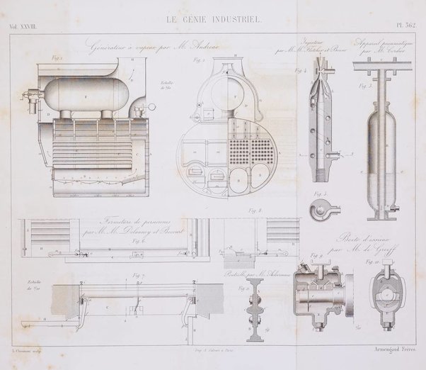 Le genie industriel revue des inventions francaises et etrangeres