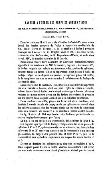 Le genie industriel revue des inventions francaises et etrangeres