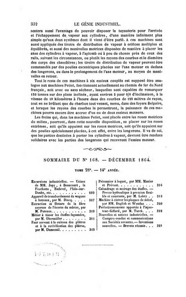 Le genie industriel revue des inventions francaises et etrangeres