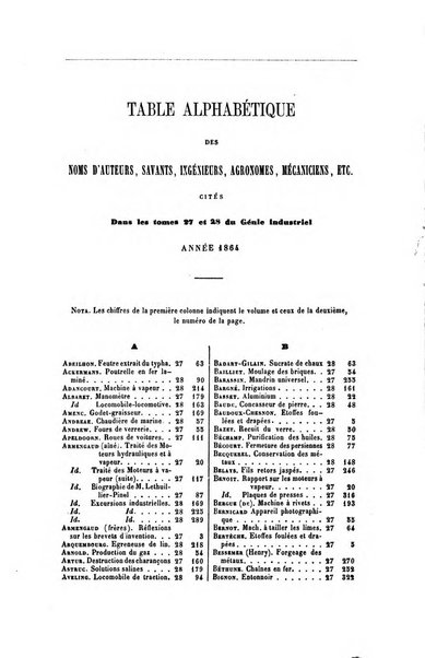 Le genie industriel revue des inventions francaises et etrangeres