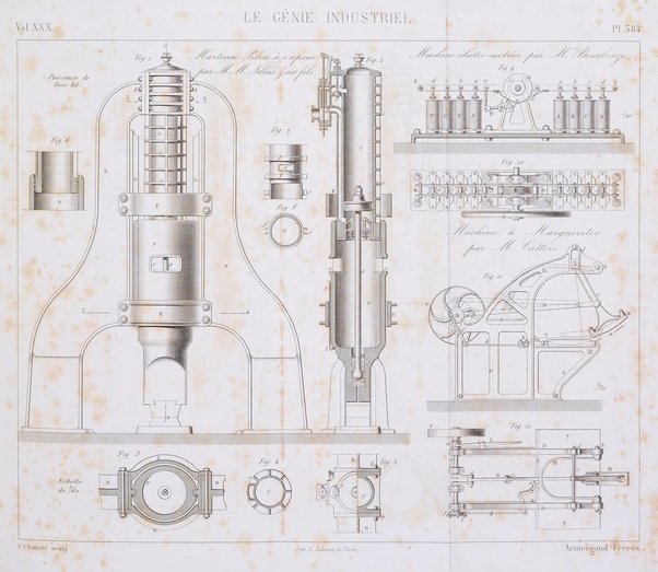 Le genie industriel revue des inventions francaises et etrangeres