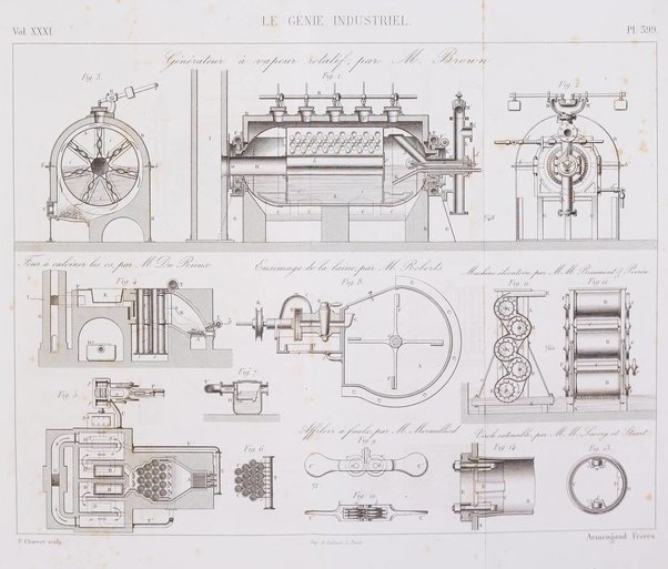 Le genie industriel revue des inventions francaises et etrangeres