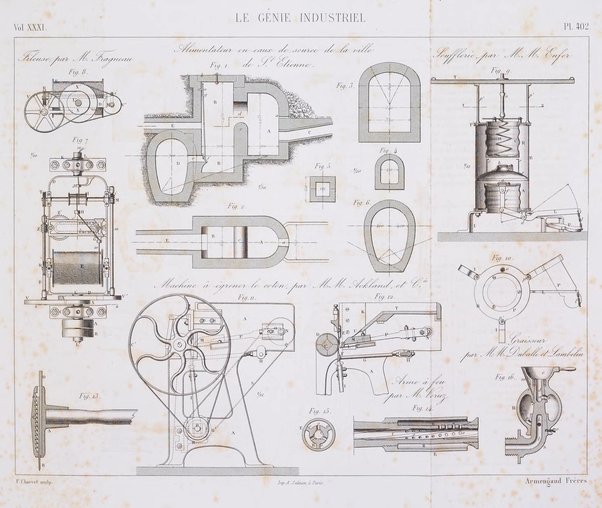 Le genie industriel revue des inventions francaises et etrangeres