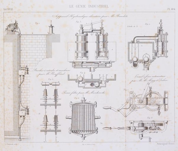 Le genie industriel revue des inventions francaises et etrangeres