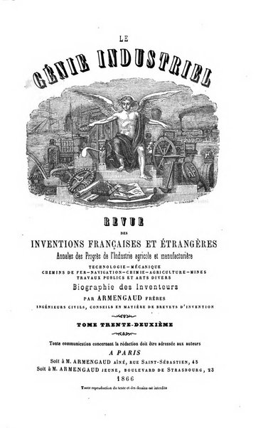 Le genie industriel revue des inventions francaises et etrangeres