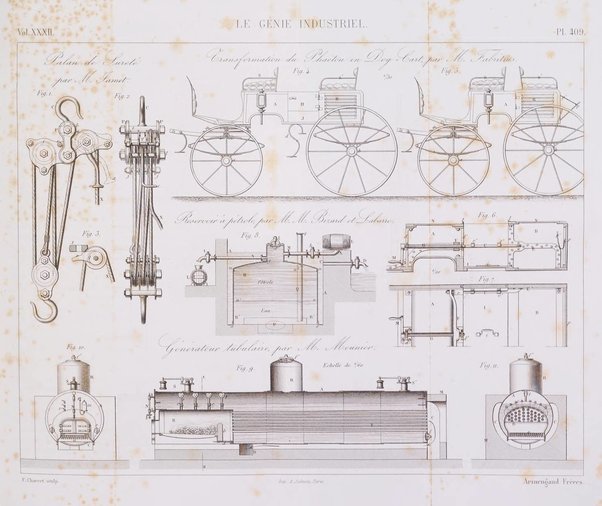 Le genie industriel revue des inventions francaises et etrangeres