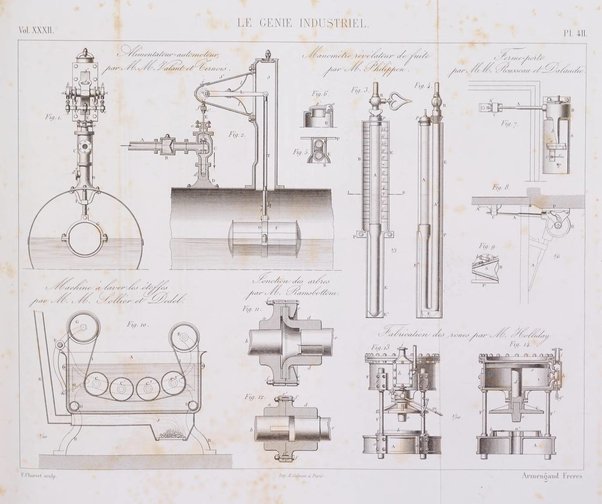 Le genie industriel revue des inventions francaises et etrangeres