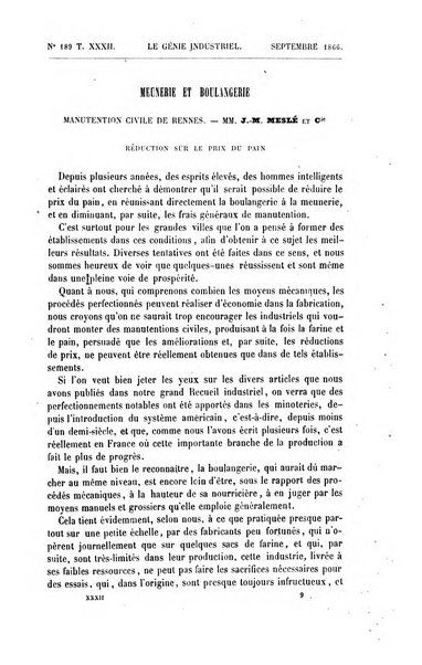 Le genie industriel revue des inventions francaises et etrangeres