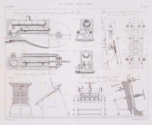 Le genie industriel revue des inventions francaises et etrangeres