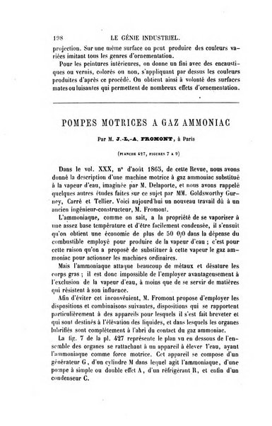 Le genie industriel revue des inventions francaises et etrangeres