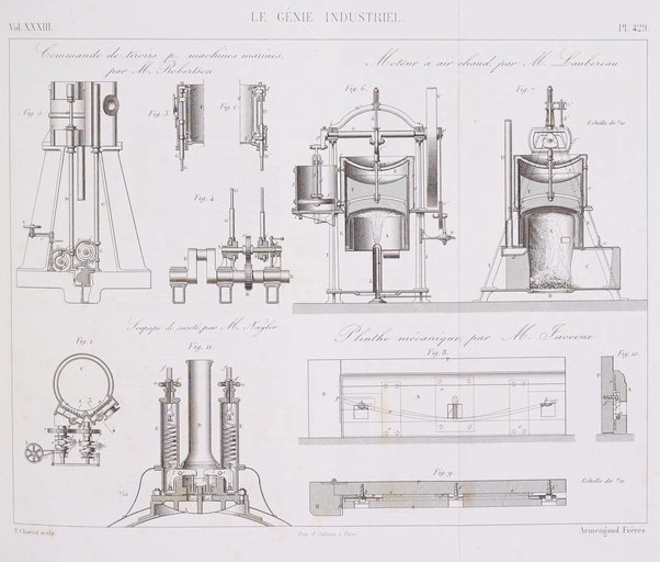 Le genie industriel revue des inventions francaises et etrangeres