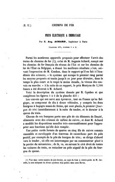 Le genie industriel revue des inventions francaises et etrangeres