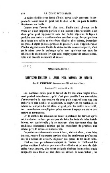 Le genie industriel revue des inventions francaises et etrangeres