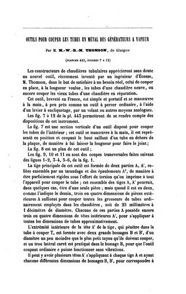 Le genie industriel revue des inventions francaises et etrangeres