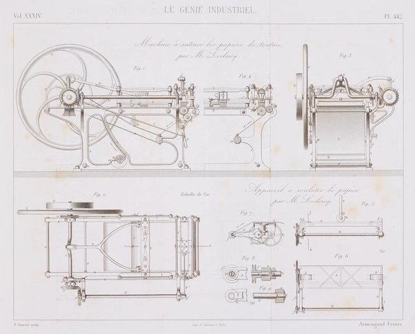 Le genie industriel revue des inventions francaises et etrangeres