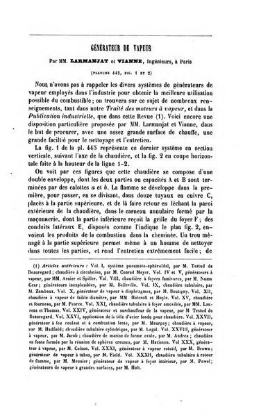 Le genie industriel revue des inventions francaises et etrangeres