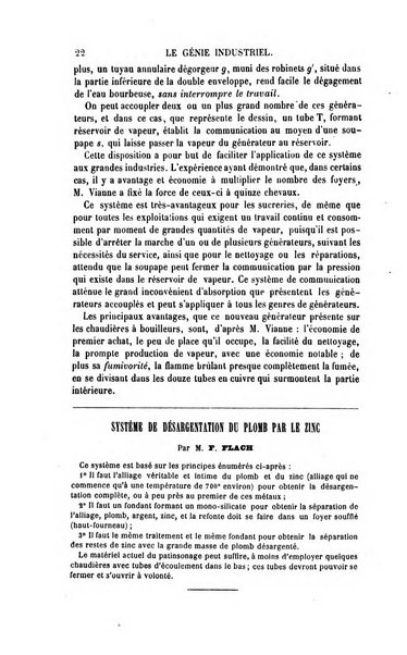 Le genie industriel revue des inventions francaises et etrangeres