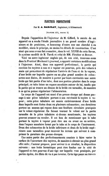 Le genie industriel revue des inventions francaises et etrangeres