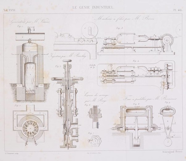 Le genie industriel revue des inventions francaises et etrangeres