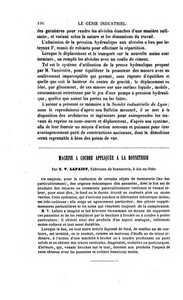 Le genie industriel revue des inventions francaises et etrangeres