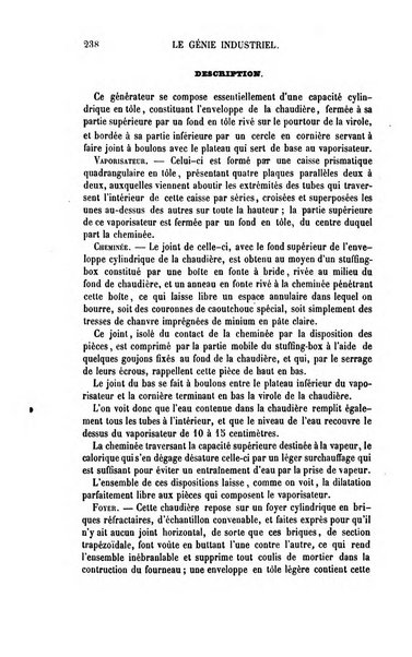 Le genie industriel revue des inventions francaises et etrangeres