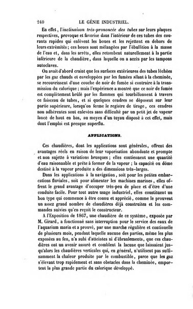 Le genie industriel revue des inventions francaises et etrangeres