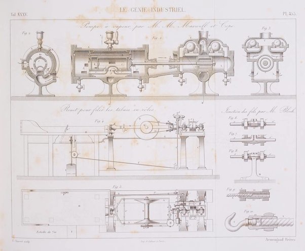 Le genie industriel revue des inventions francaises et etrangeres