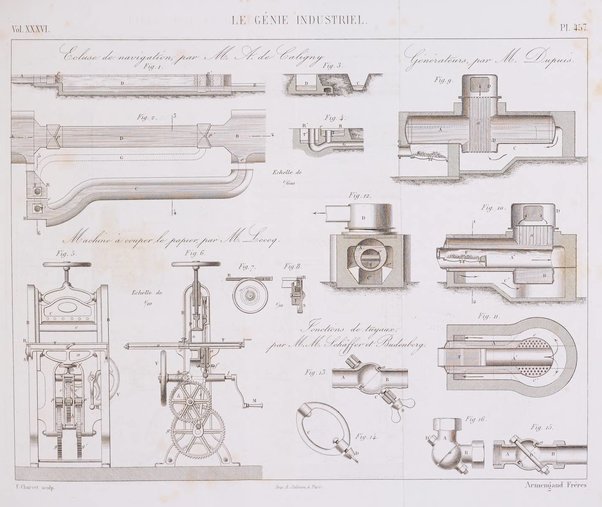 Le genie industriel revue des inventions francaises et etrangeres