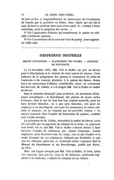 Le genie industriel revue des inventions francaises et etrangeres