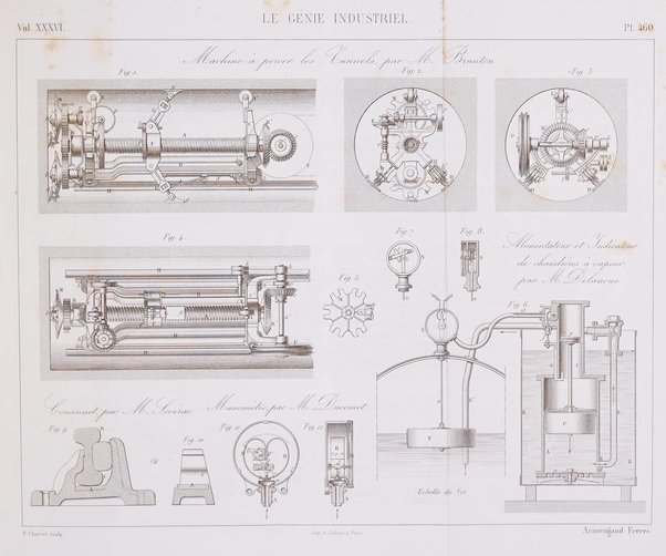 Le genie industriel revue des inventions francaises et etrangeres