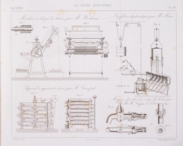 Le genie industriel revue des inventions francaises et etrangeres